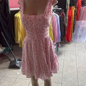 Floral Pink Dress